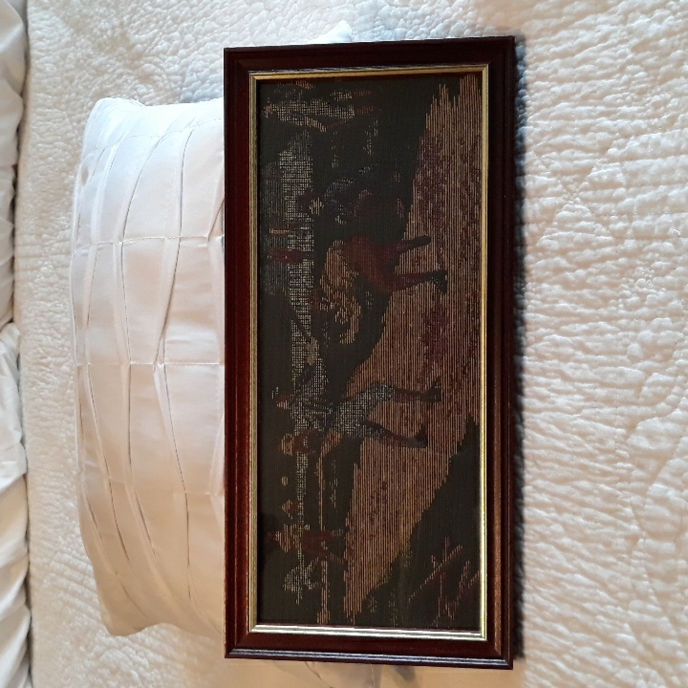 Custom Framed Tapestry